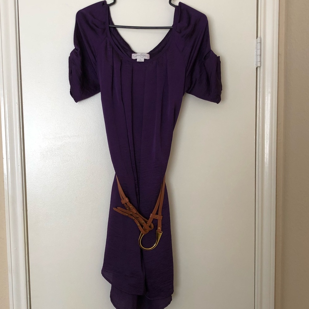 Jessica Simpson Purple Dress